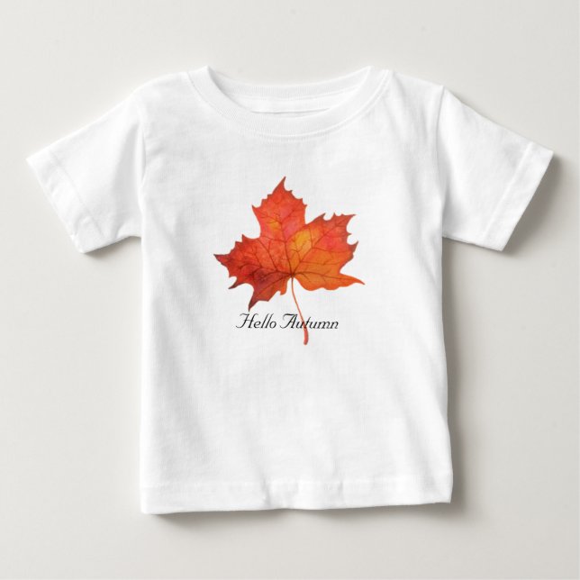 Ahornleaf Baby T-shirt (Vorderseite)