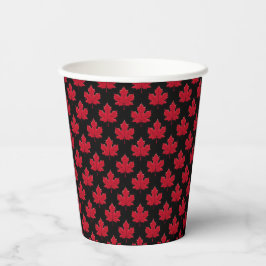 Ahornleaf-Design Pappbecher