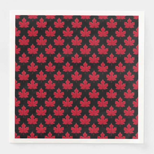 Ahornleaf-Design Serviette (Vorderseite)