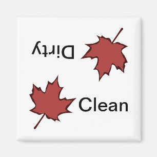 Ahornleaf - Geschirrspülmaschine Magnet