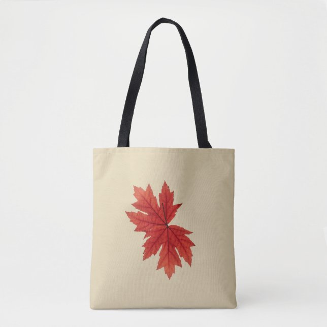 Ahornleaf Herbstfarbe Tasche (Vorderseite)