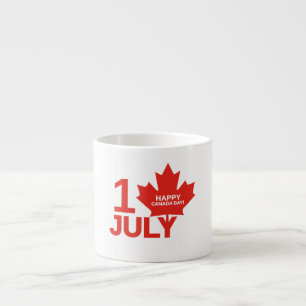 Ahornleaf Kanada Tag 1 Juli Feierlichkeiten Gesche Espressotasse