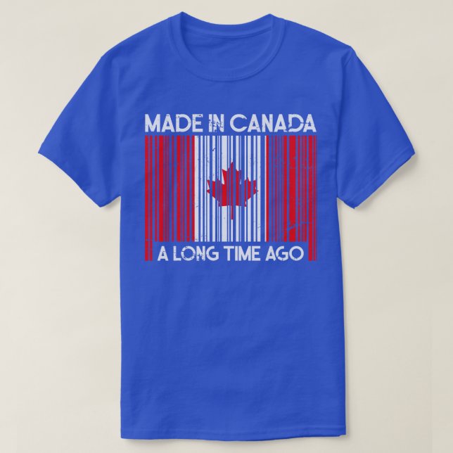 Ahornleaf Kanadische Flagge Kanada T-Shirt (Design vorne)