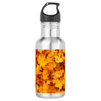 Ahornleaf Muster Edelstahlflasche