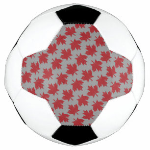 Ahornleaf Muster Fußball