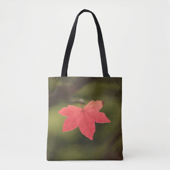 Ahornleaf Nature Foto Tasche (Vorderseite)