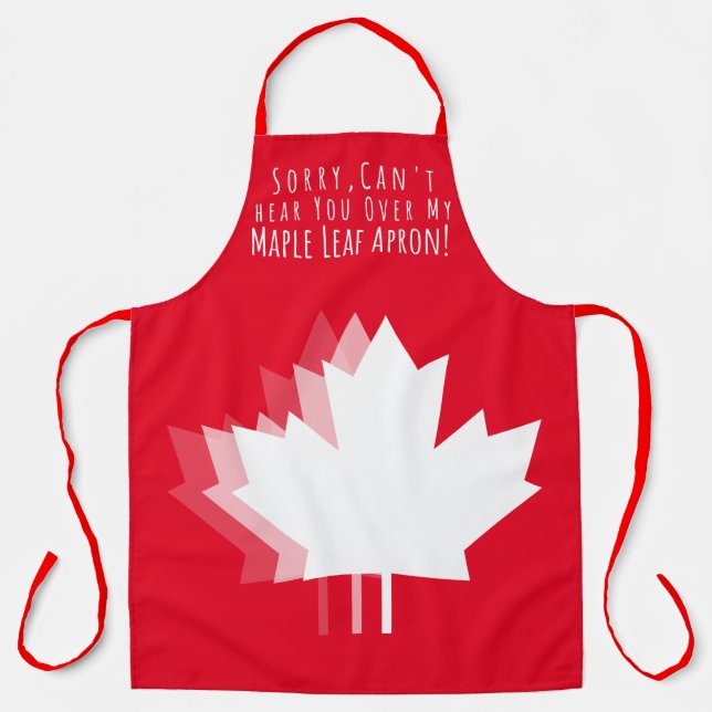 Ahornleaf Schürze (Vorderseite)