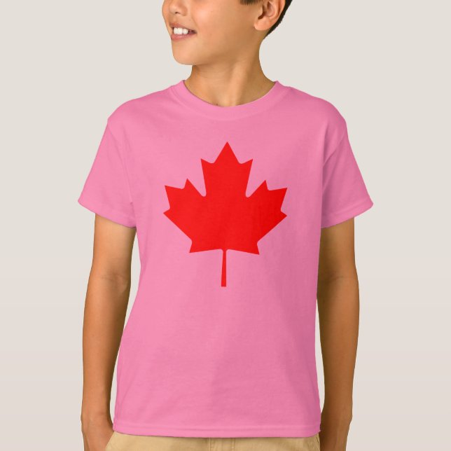 Ahornleaf-Symbol T - Shirt (Vorderseite)