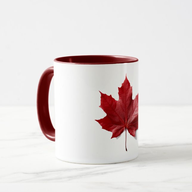 Ahornleaf-Tasse Tasse (Vorderseite Links)