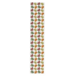 Ahornleder-Quiltmuster-Design 1 Mittelgroßer Tischläufer