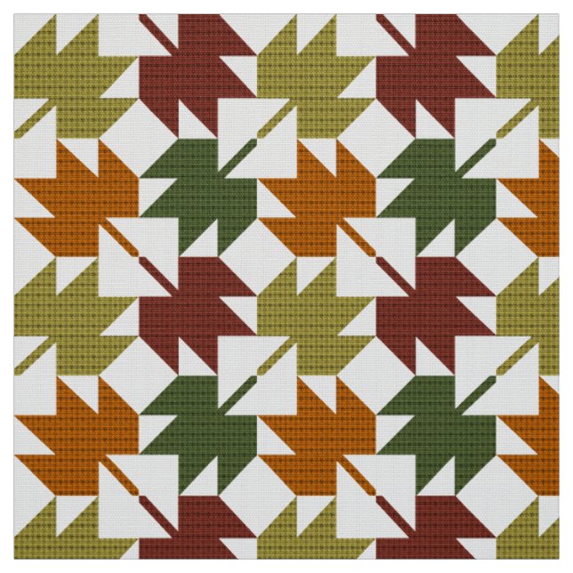 Ahornleder-Quiltmuster-Design 1 Stoff (Muster)