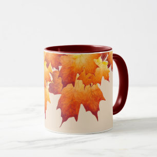 Ahornpaare auf einer Combo-Tasse (2) Tasse