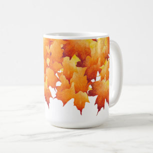 Ahornpaare auf einer klassischen Tasse
