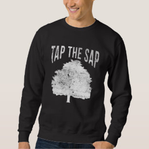 Ahornschicht-Ahorn Angestochen Sweatshirt