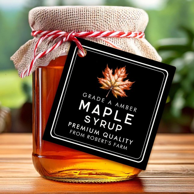 Ahornsirup Geschenkanhänger (Von Creator hochgeladen)