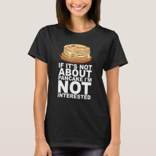 Ahornsirup Pfannkuchen Frühstücksdesign für einen  T-Shirt