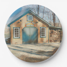 Ahornzuckerhaus Pappteller