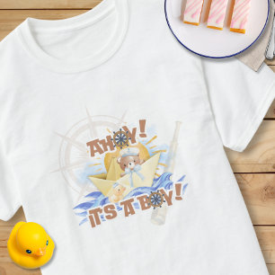 Ahoy! Baby Boy Shower T - Shirt