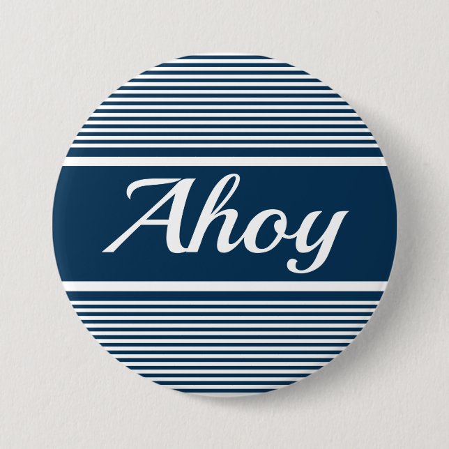 Ahoy Button (Vorderseite)