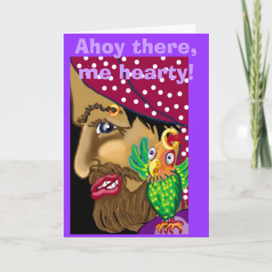 Ahoy da, ich herzlich! Pirate-Party Einladung