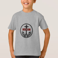 Ahoy - Der grundlegende T - Shirt von Kindern