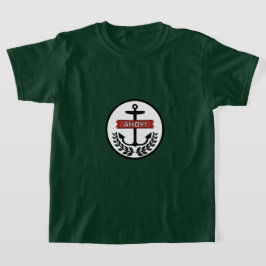 Ahoy - Der grundlegende T - Shirt von Kindern