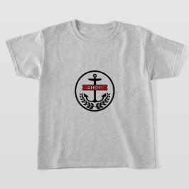 Ahoy - Der grundlegende T - Shirt von Kindern
