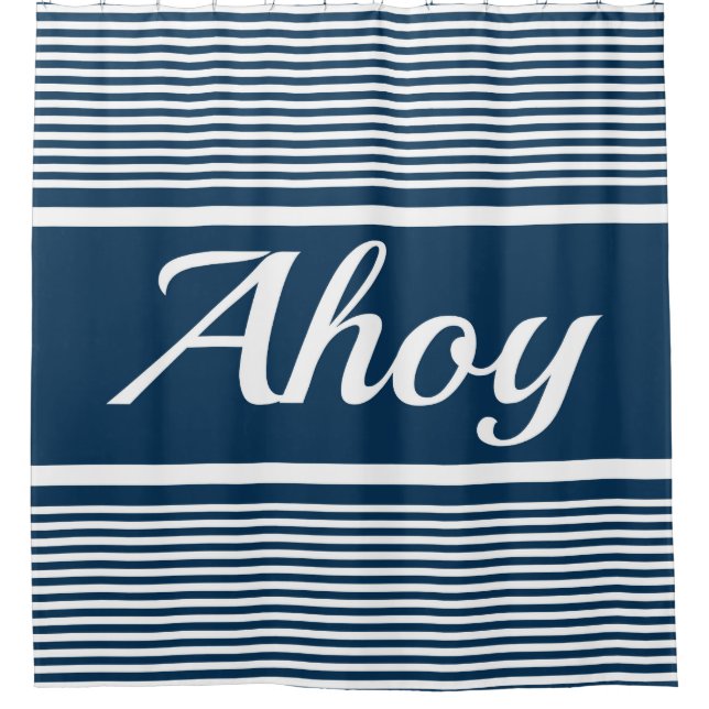 Ahoy Duschvorhang (Vorderseite)