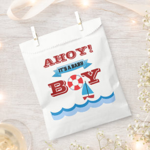 Ahoy Es ist ein Baby Boy Fvor Taschen Geschenktütchen