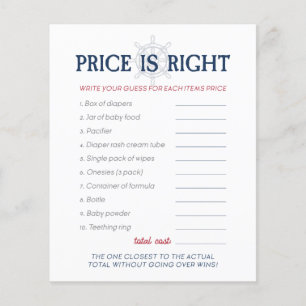 Ahoy Es ist ein Baby Nautical Baby Shower Price Ga