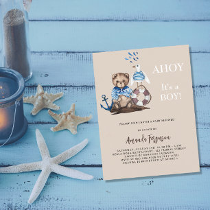 Ahoy, es ist ein Junge Teddy-Matrose Budget Baby S