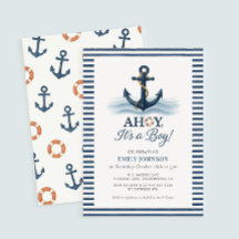 Ahoy Es ist eine junge Kinderdusche, die einlädt