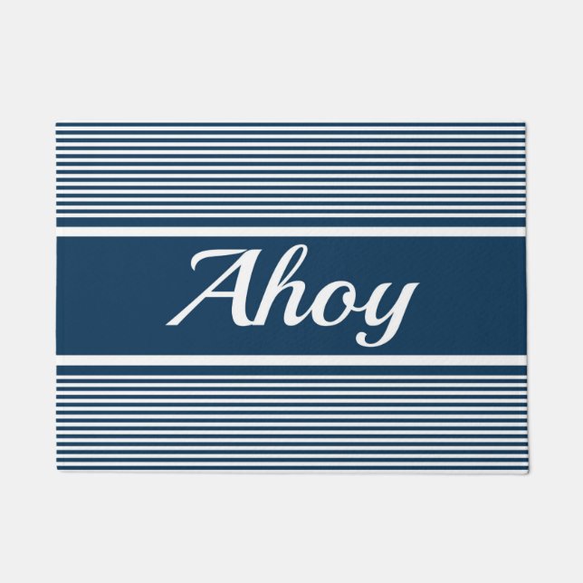 Ahoy Fußmatte (Vorderseite)