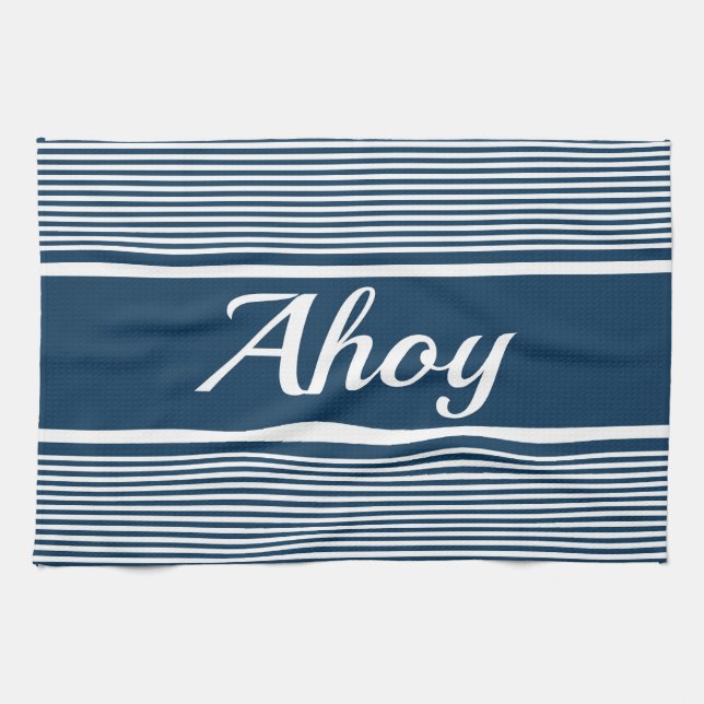 Ahoy Geschirrtuch (Horizontal)