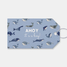 AHOY ist eine Baby-Dusche für Jungen