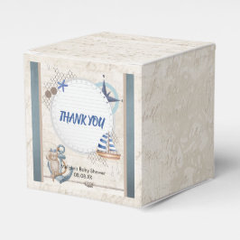 Ahoy ist eine Baby-Wassermassage Babydusche Geschenkschachtel
