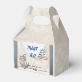 Ahoy ist eine Baby-Wassermassage Babydusche Geschenkschachtel