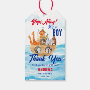 Ahoy ist eine Christliche Babydusche von Noah's Ar Geschenkanhänger