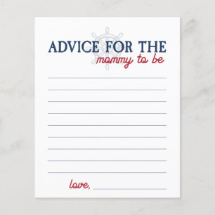 Ahoy It is a Boy Nautical Shower Advice for Junge