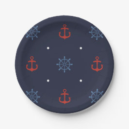 Ahoy It's a Boy Nautical Baby Shower Teller