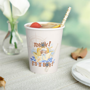 Ahoy! Jungen Babyparty Pappbecher