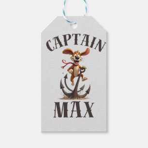 Ahoy Kapitän Hund – Lustige Meeres- Geschenkanhänger