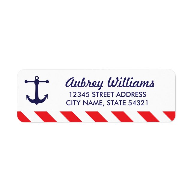 Ahoy! Kennzeichnungen für die Adresse (Vorne)
