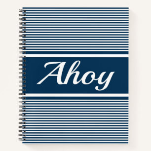 Ahoy Notizbuch
