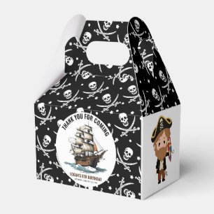 Ahoy! Piratenschiff 8. Geburtstag Geschenkschachtel