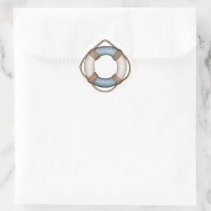 Ahoy ! Sticker de Baby shower nautique Favoriser l