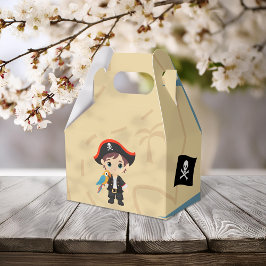 Ahoy There! Pirate Boy Birthday Party Geschenkschachtel