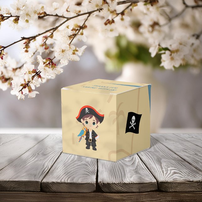 Ahoy There! Pirate Boy Birthday Party Geschenkschachtel (Von Creator hochgeladen)