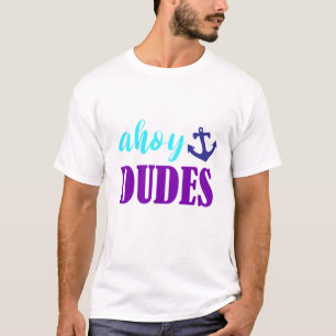 Ahoy Typs Summer Design T-Shirt