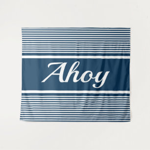 Ahoy Wandteppich